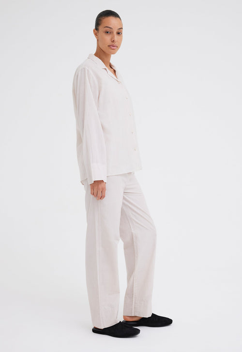 Jac+Jack Pyjama Cotton Shirt - Cirrus Pink